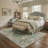 Lynx Animal Print Machine Washable Spotted Leopard / Sage Indoor Area Rug With Non-Slip Backing-1913791648