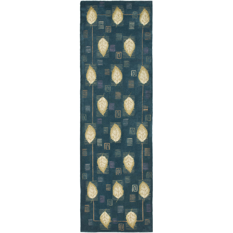 Berkley Hand Hooked Wool Pile Rug, Runner 2'6" x 10'