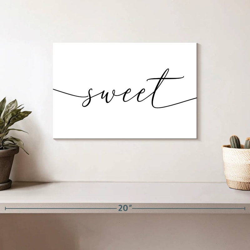 Tergel Script Sweet Dreams I, H 8 po x l 12 po