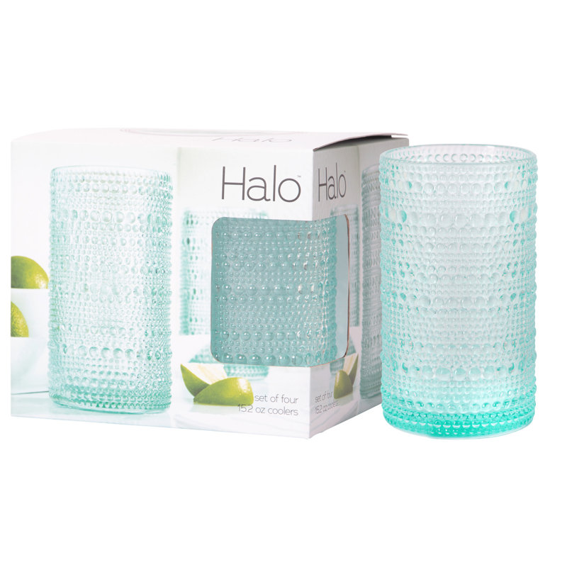 Ensemble de quatre Halo Highball 15 oz, Sarcelle