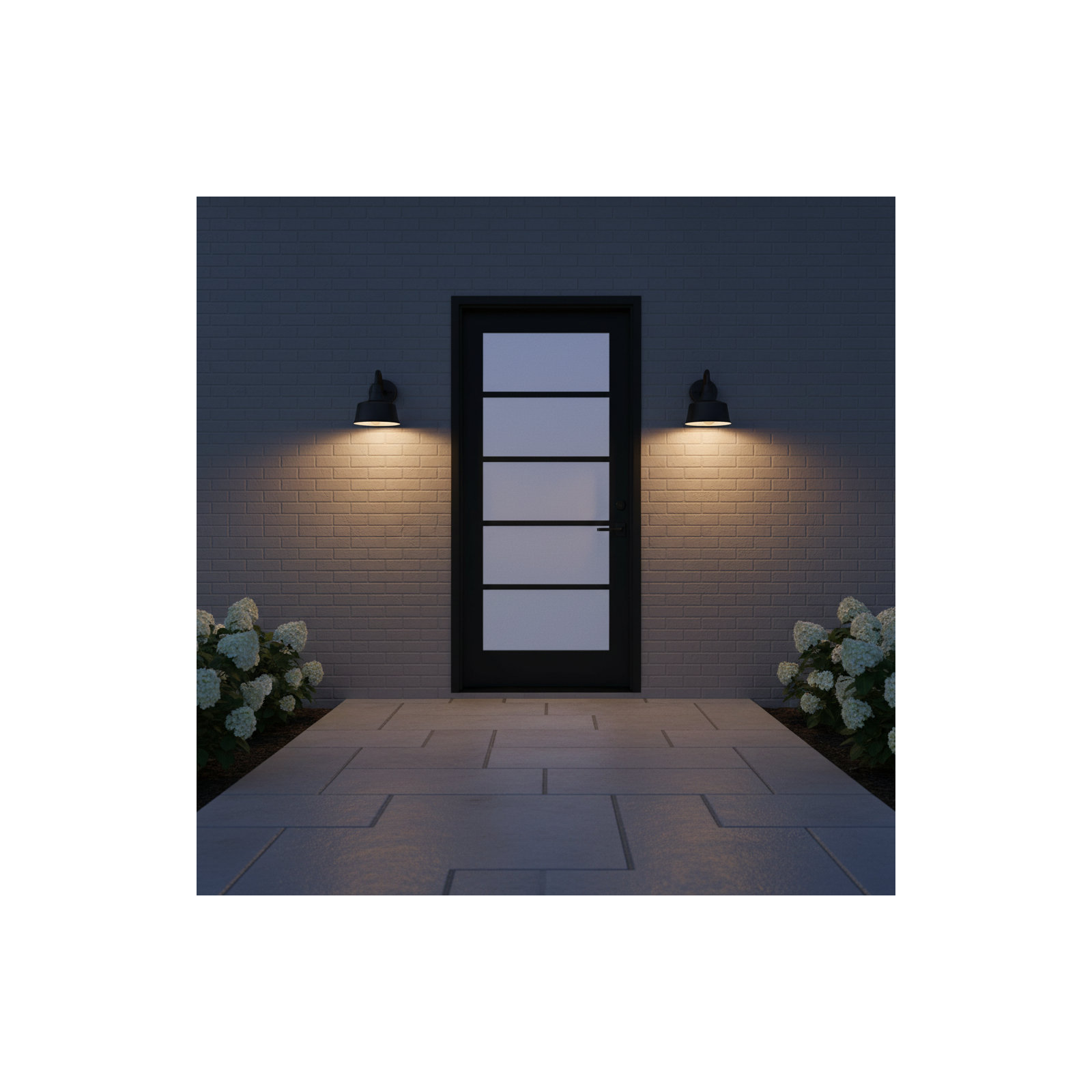 Blakeston Single Light Bell Outdoor Wall Light, 10" H x 8" W x 8" D, No, Antique Bronze