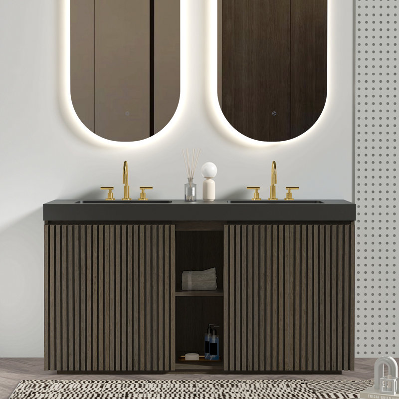 Meuble-lavabo 60F