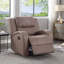 Fauteuil inclinable manuel moderne en similicuir