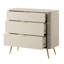 Oval Sideboard With Six Drawers Beige-2059919738