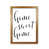 Honey Oak Frame
