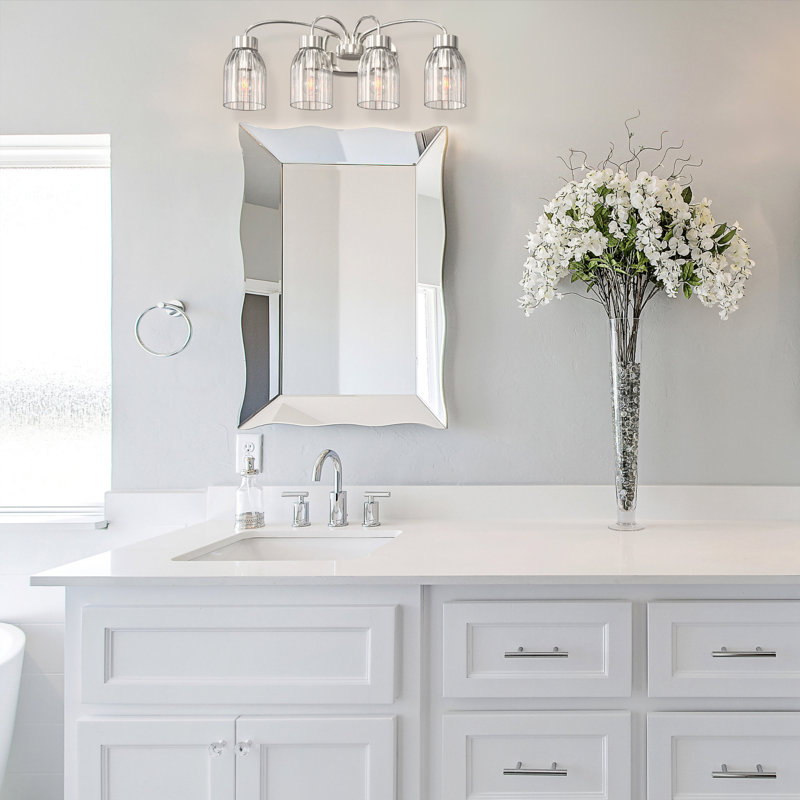 Ribble Valley 4 - Light Dimmable Vanity Light