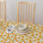 Rectangular Tablecloth, 100% Cotton, 60X84", Buzzing Bees And Sunflowers