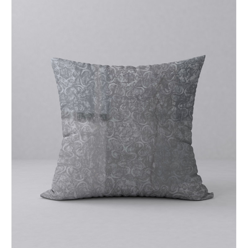Abstract Reversible Throw Pillow, 24" x 24"