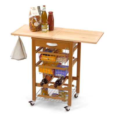 Millwright Solid Wood Kitchen Cart