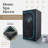 JOMEED 35 x 35 Inch Portable Zip Sauna with Chair for Home Relaxation, Black