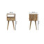 Fithian 30cm W Solid Wood Bedside Table-909566801