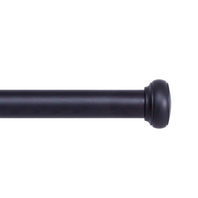 Tropez Adjustable 1" Single Curtain Rod