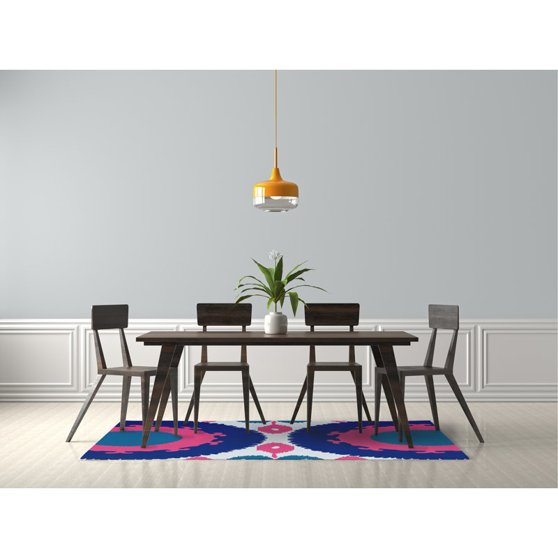 Dunia Chenille Abstract Indoor Rug, Rectangle 5' x 7'