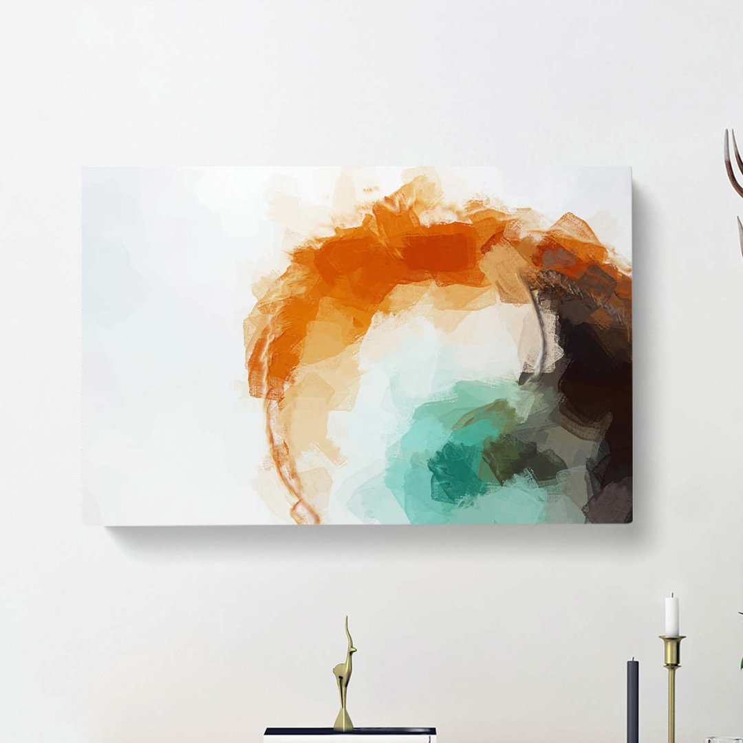 Love Of Yesterday In Abstract - Wrapped Canvas