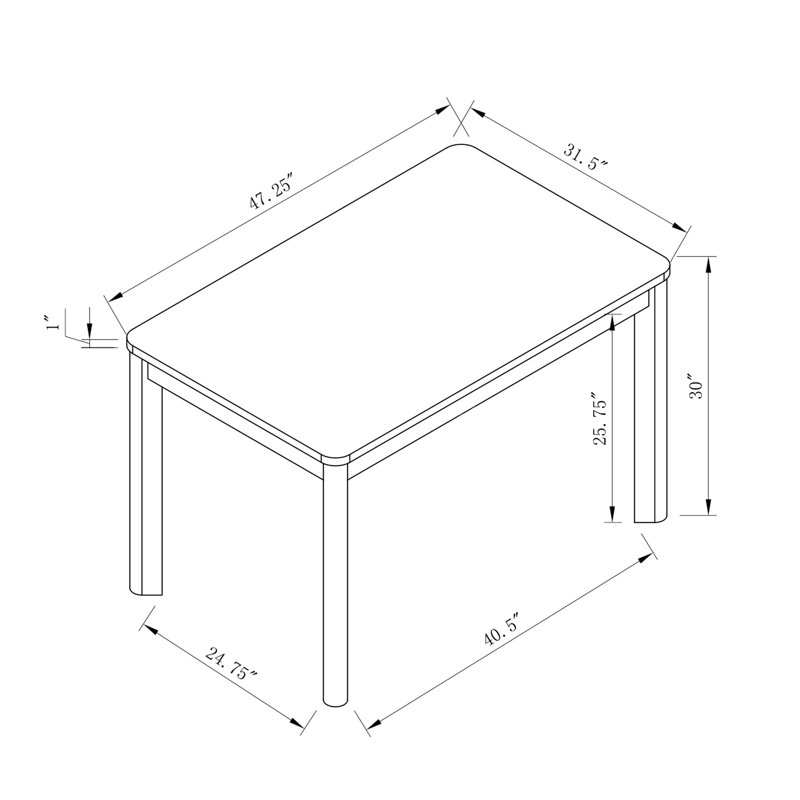 Table de salle à manger rectangulaire en faux marbre blanc, quatre pieds arrondis pour plus de confort et d'élégance, coins de table, structure en bois massif, pieds avec pieds, plateau brillant avec structure,