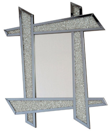 Joan Glass Flat Wall Mirror