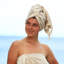 Serviette de plage en coton Astrea-69531109