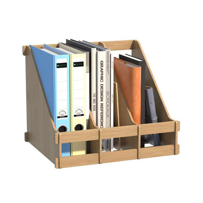 Bamboo File Organizer