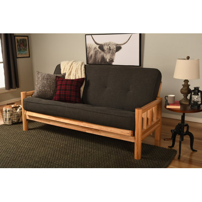 Anders Full / Double 81'' Upholstered Futon And Mattress