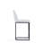 Serena Modern Vegan Leather Upholstered Metal Counter Stool in White-97344299-97344305
