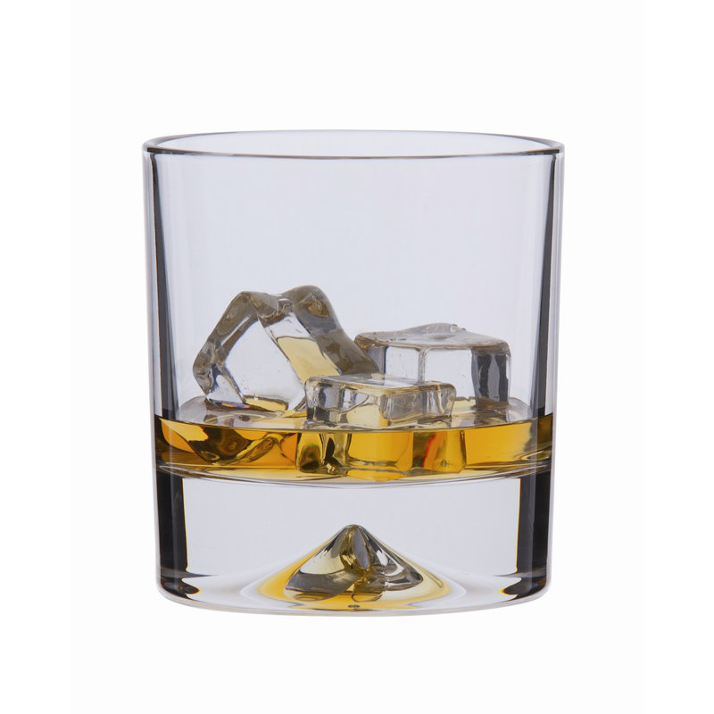 Dimple 285ml Lead Crystal Whisky Glass