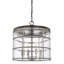 Lustre tambour 4 lumières Colby
