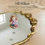 Miroir de plancher arqué antique antique-148871379
