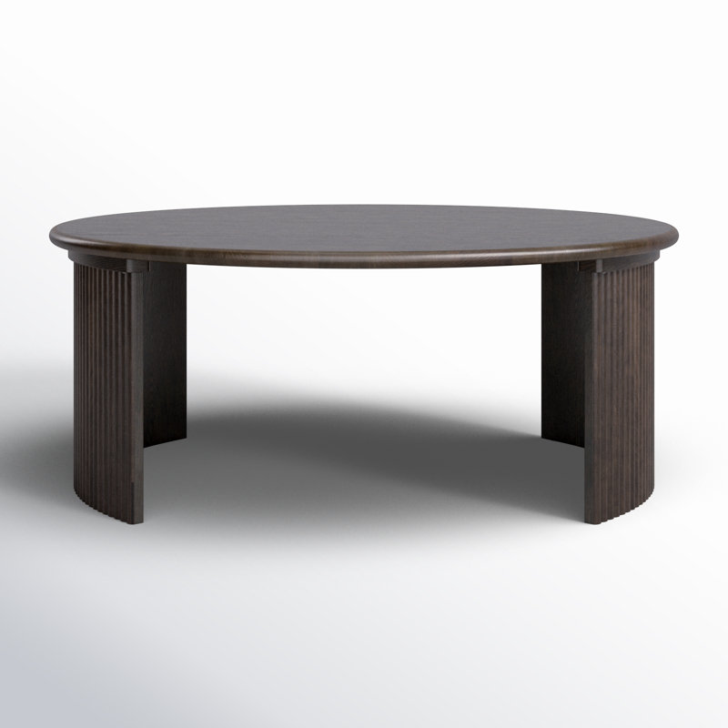 Penny Small Coffee Table Dark Brown, 15.75" H x 39" L x 39" W, Espresso
