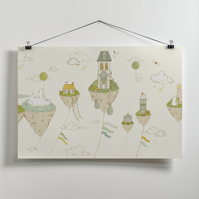 Wrapped Canvas Print, 50.8 cm H x 76.2 cm W, Cream