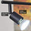 Luminaire mural / plafonnier directionnel moderne 4 lumières 26,5 po Kira Home Langford + ampoules DEL 4 W, têtes réglables, finition nickel brossé-89104382