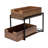  2-Tier Acacia Wood Organizer Storage Bins