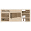 Commode double 6 tiroirs Rustic Farmhouse-191532230