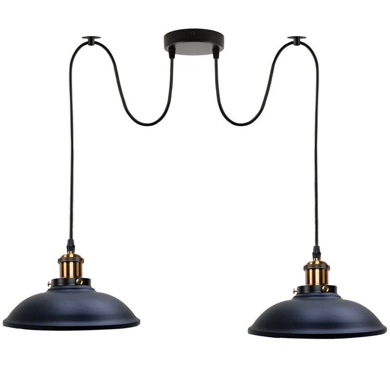 Ernst 2 - Light Black Cluster Pendant