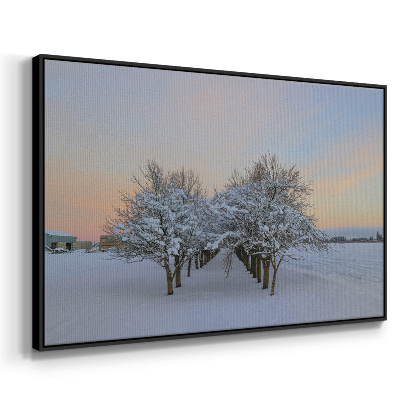" Among The Trees ", 27" H x 41" W x 2" D, Black