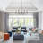 Roxsanne 6 Light Dimmable Classic / Traditional Chandelier Rustic Linear Candle-Style Kitchen Island Light Fixture-400281903-364436818