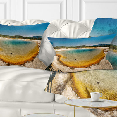 Landscape Reversible Throw Pillow