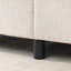 Canapé d'angle 107,87 po avec pouf, coussins d'assise et de dossier amovibles-1751686146-1751686147