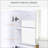 Double Door Wall Mounted Bathroom Mirror