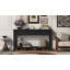 Console Velante Vintage Farmhouse avec pierre frittée et bois d'hévéa-117805082