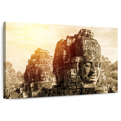 Adella, visages du temple Bayon