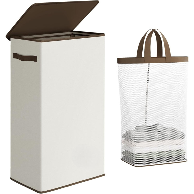 Polyester Laundry Room Organiser, Off-White