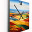 Golden Fields Of Colora - Grande horloge murale de cuisine-99632098