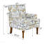 Fauteuil 27 po de largeur avec garniture cloutée-1647005309