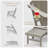 Hdpe Folding Adirondack Chair With Ottoman-2017812404