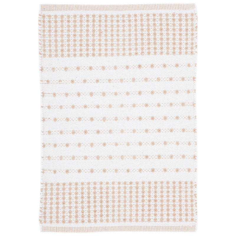 Tapis en coton à tissage plat Aitken, Rectangle 4 pi x 6 pi