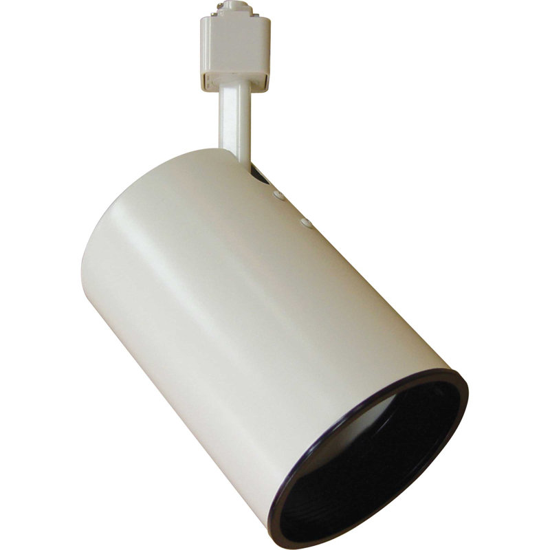 Plafonnier intérieur 1 lumière blanc, blanc, 3,5 po H x 8,75 po L x 8,75 po D