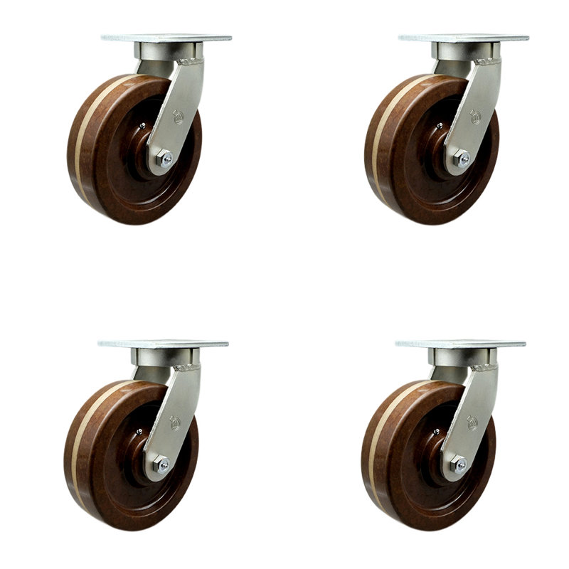 Heavy Duty High Temp Phenolic Caster
