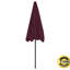Mathias 200 cm W X 125 cm D Rectangular Beach Parasol with Manual Lift-885308860