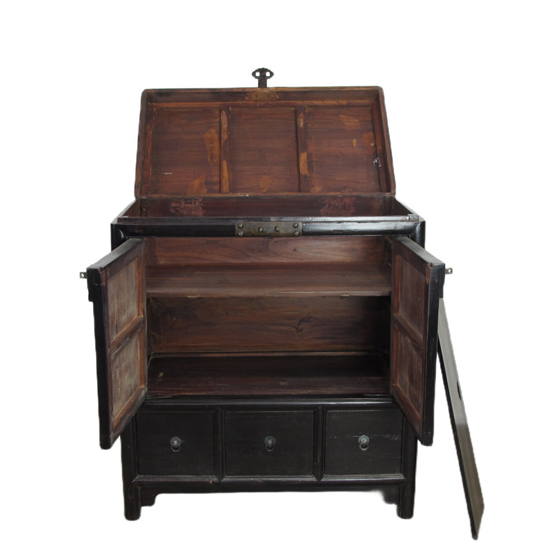 Solid Wood Accent Cabinet