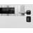 Modern Exterior Entry Steel Door 36in x 80in - Inox S4 with Sidelight and Transom-92504387-92504386